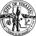 Official seal of Visalia, California