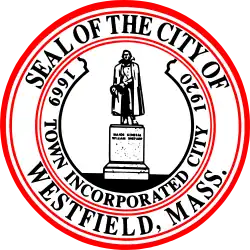 Official seal of Westfield, Massachusetts