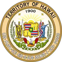 Seal of the Territory of Hawaii (1898–1959)