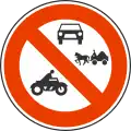 No motor and animal-drawn vehicles