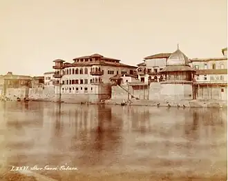 Sher Garhi Palace in 1876