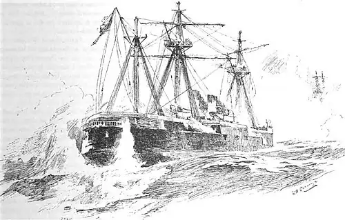 Ship of Alexandra type sinking by the head.jpg