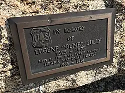 Eugene Tully regulated grazing in the Sierra National Forest in 1903.