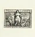 Bookplate for the Bangor Public Library