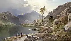 Llyn-y-Ddinas, North Wales, 1873