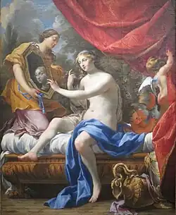 Simon Vouet's The Toilet of Venus, c. 1628.