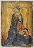 Simone Martini, Virgin of the Annunciation, c.&nbsp;1330, Hermitage Museum, Saint Petersburg
