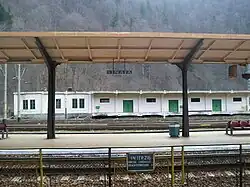 Platforms 2 and 3, seen from platform&nbsp;1