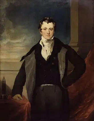 Portrait of Sir Humphry Davy, 1821