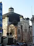 The Sofia Synagogue, built in Moorish Revival style