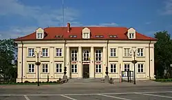Town Hall in Sokółka, seat of the gmina office