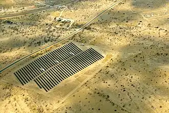 Solar Power Plant Karibib (aerial view 2017)