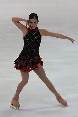 Sonia Lafuente at the 2009 Nebelhorn Trophy