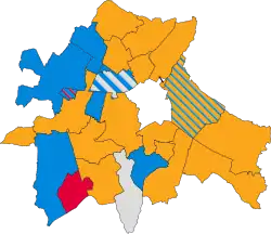 2018 results map