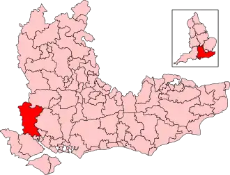 Map of constituency