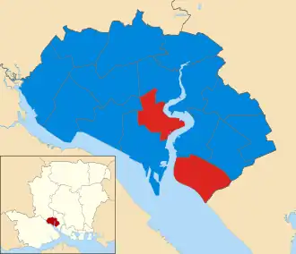 2008 results map