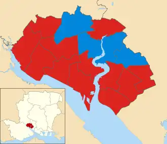 2012 results map