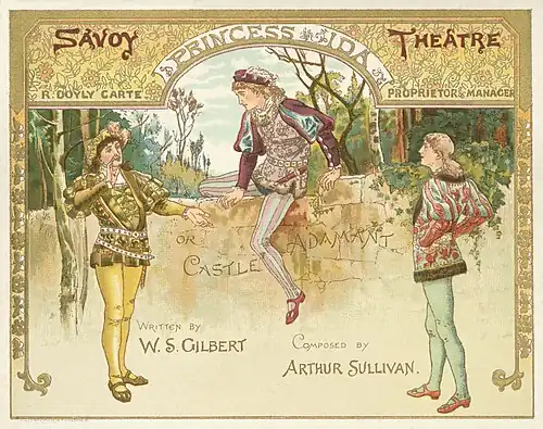 Souvenir advertisement for Princess Ida by Alice Havers - Page 1