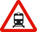 P-8 Level crossing without barriers