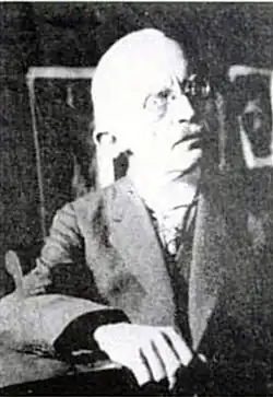 A black and white photo of Emil Span before 1940