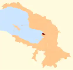 Ostrov Dekabristov Municipal Okrug on the 2006 map of St.&nbsp;Petersburg