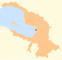 Morskoy Municipal Okrug on the 2006 map of St. Petersburg