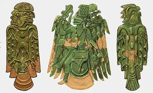 Plates from Malden, Etowah, and Spiro, left hand figure is Malden A