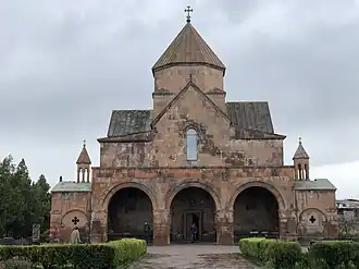 Saint Gayane Church, Vagarshapat, by Ezra I, 630