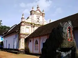 Exterior of the church