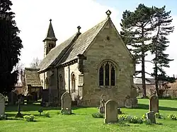 East end and graveyard