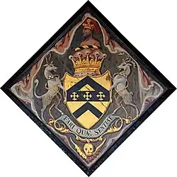 Hatchment of the Earls of Orford