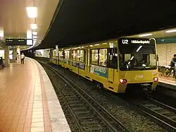 Stuttgart Rathaus Stadtbahn underground station