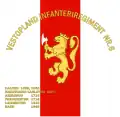 Standard of Vestoppland Infantry Regiment No.6
