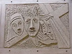 Stations of the Cross, William Mitchell – Jesus meets the women of Jerusalem