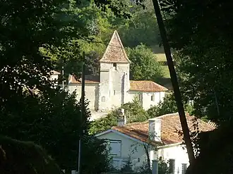 The church in Saint-Avit