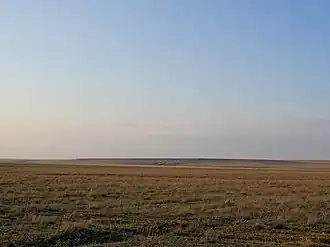 Steppe in Kazakhstan