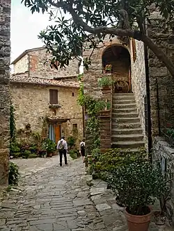 A street of the village