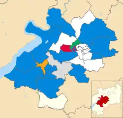 2006 results map