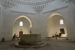 The domed hexagonal hall of the darüşşifa of the Bayezid II Complex in Edirne