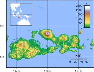 BMU/WADB is located in Sumbawa