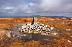 Summit cairn