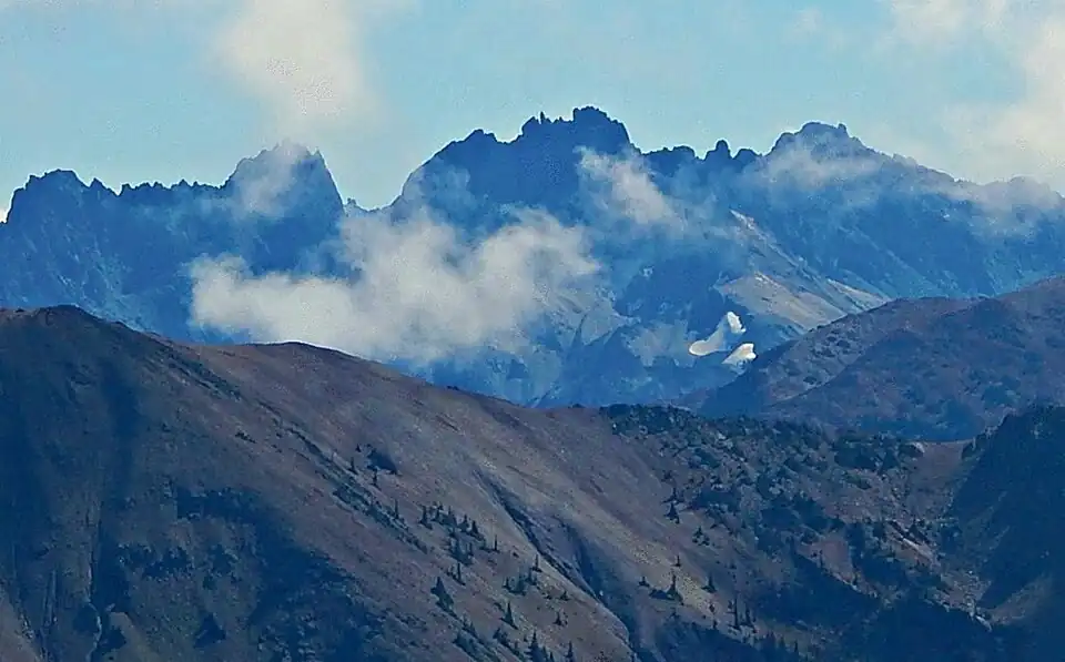The Needles seen from Obstruction Peak