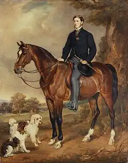 Earl of Harrington by Francis Grant