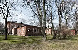 Preserved buildings of the Ujazdów Hospital complex