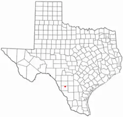 Location of Brundage, Texas