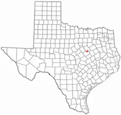 Location of Ross, Texas