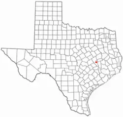 Location of Wixon Valley, Texas