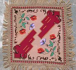 Traditional tablecloth, Maramureș, Romania