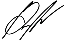 Greg Moore signature