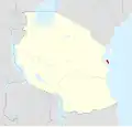 Location in Tanzania